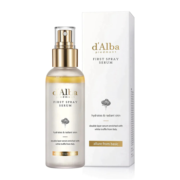 Descubre el poder del sérum en spray D’Alba para tu piel